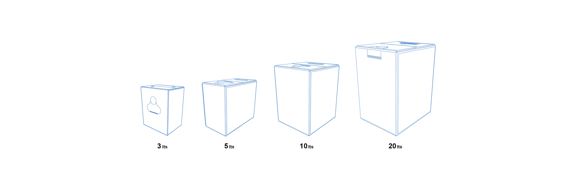 Bag in Box para Detergentes - Packing box